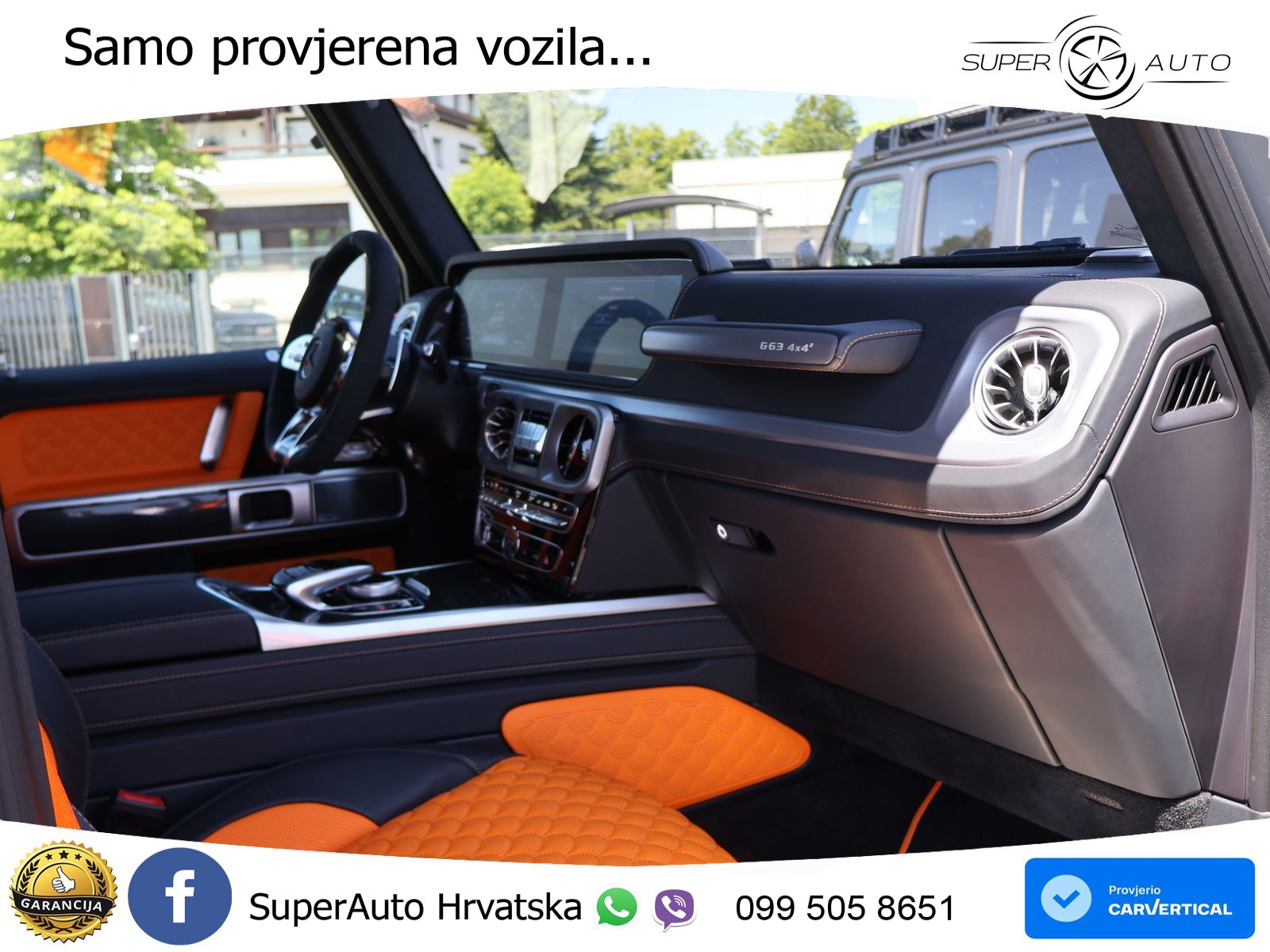 Mercedes AMG G 63 Long V8 (585 KS) 4MATIC 9G-TRONIC AMG SPEEDSHIFT TCT Brabus LED+GR SJED+ACC