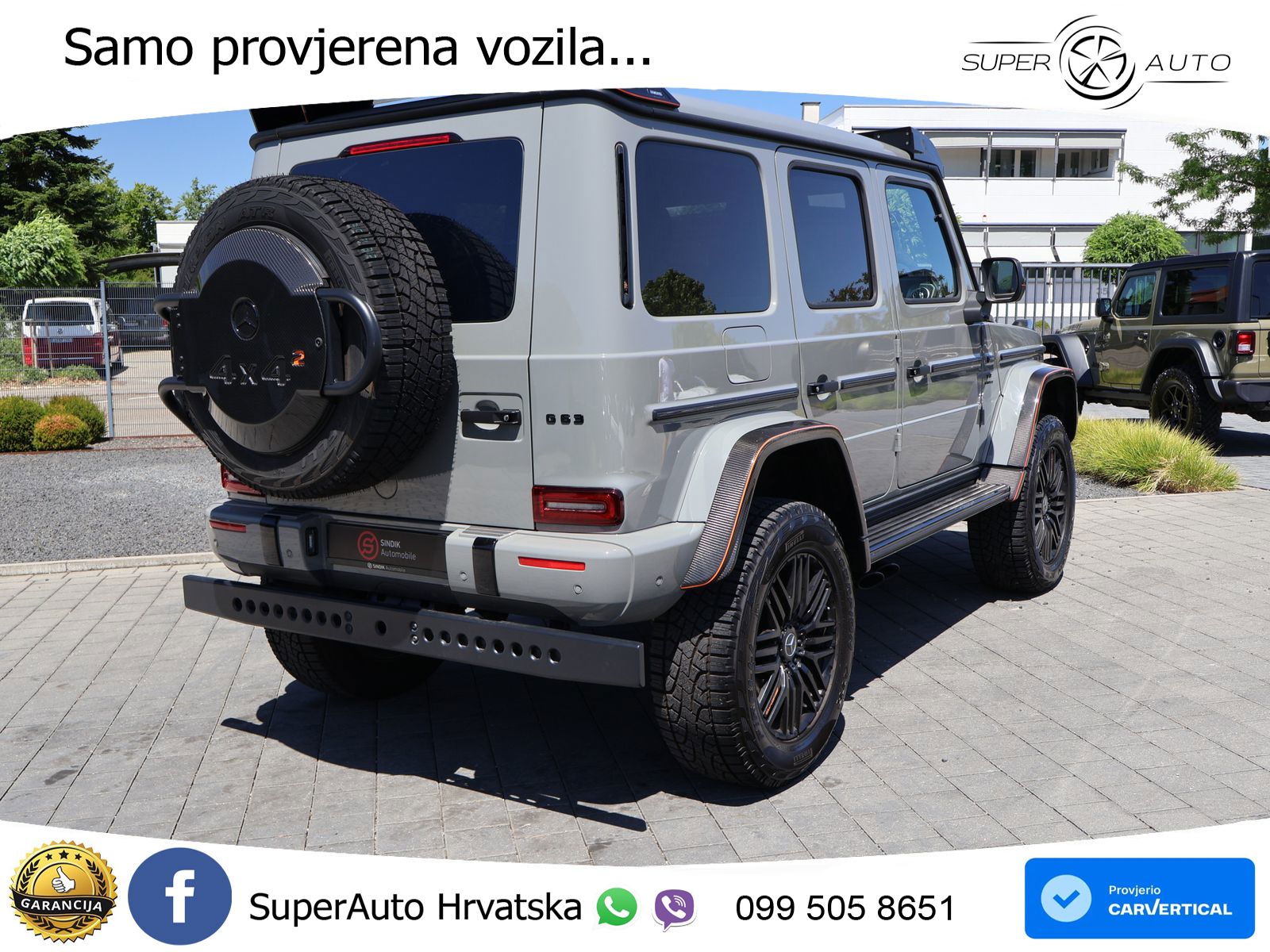 Mercedes AMG G 63 Long V8 (585 KS) 4MATIC 9G-TRONIC AMG SPEEDSHIFT TCT Brabus LED+GR SJED+ACC