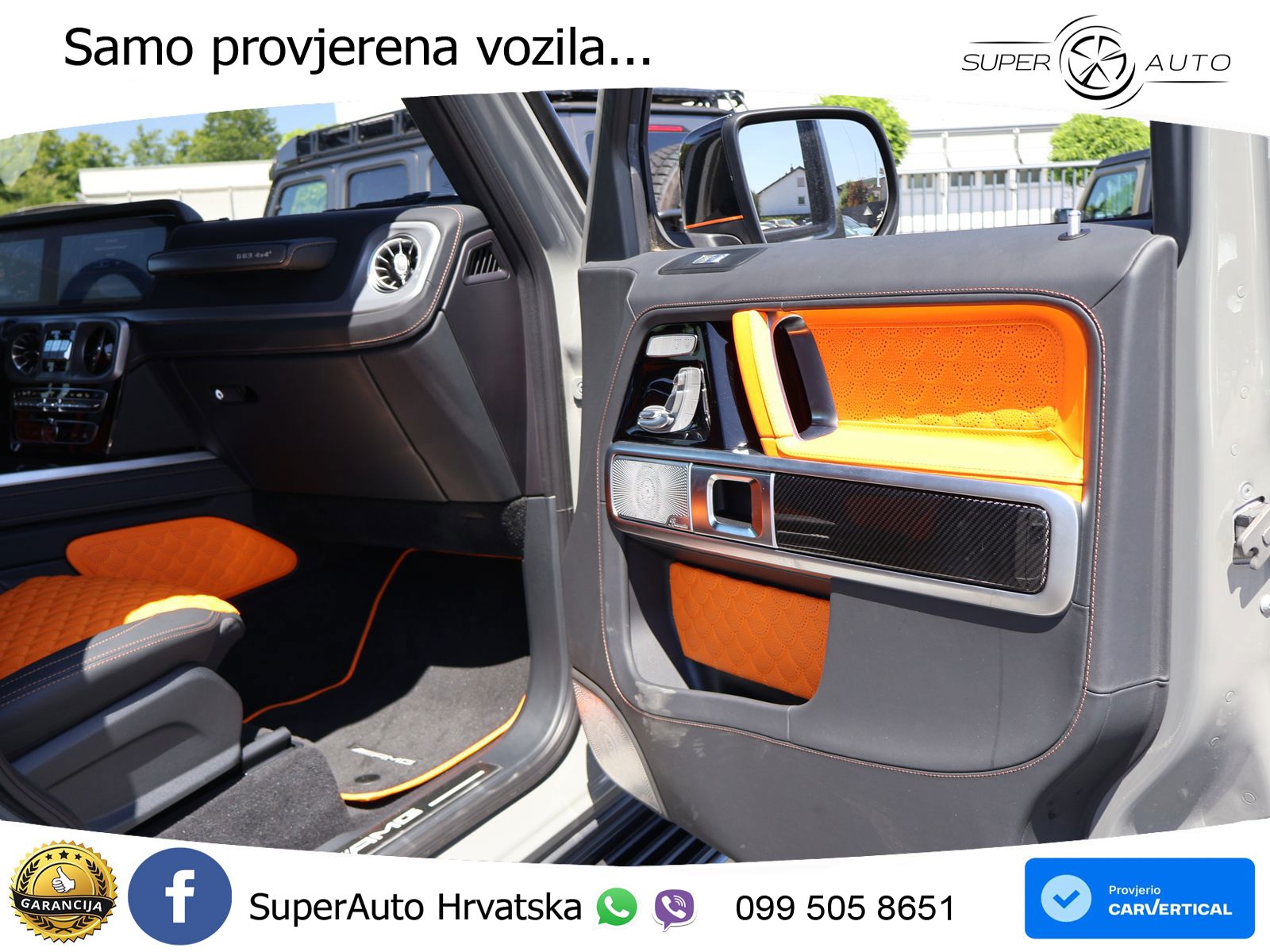 Mercedes AMG G 63 Long V8 (585 KS) 4MATIC 9G-TRONIC AMG SPEEDSHIFT TCT Brabus LED+GR SJED+ACC