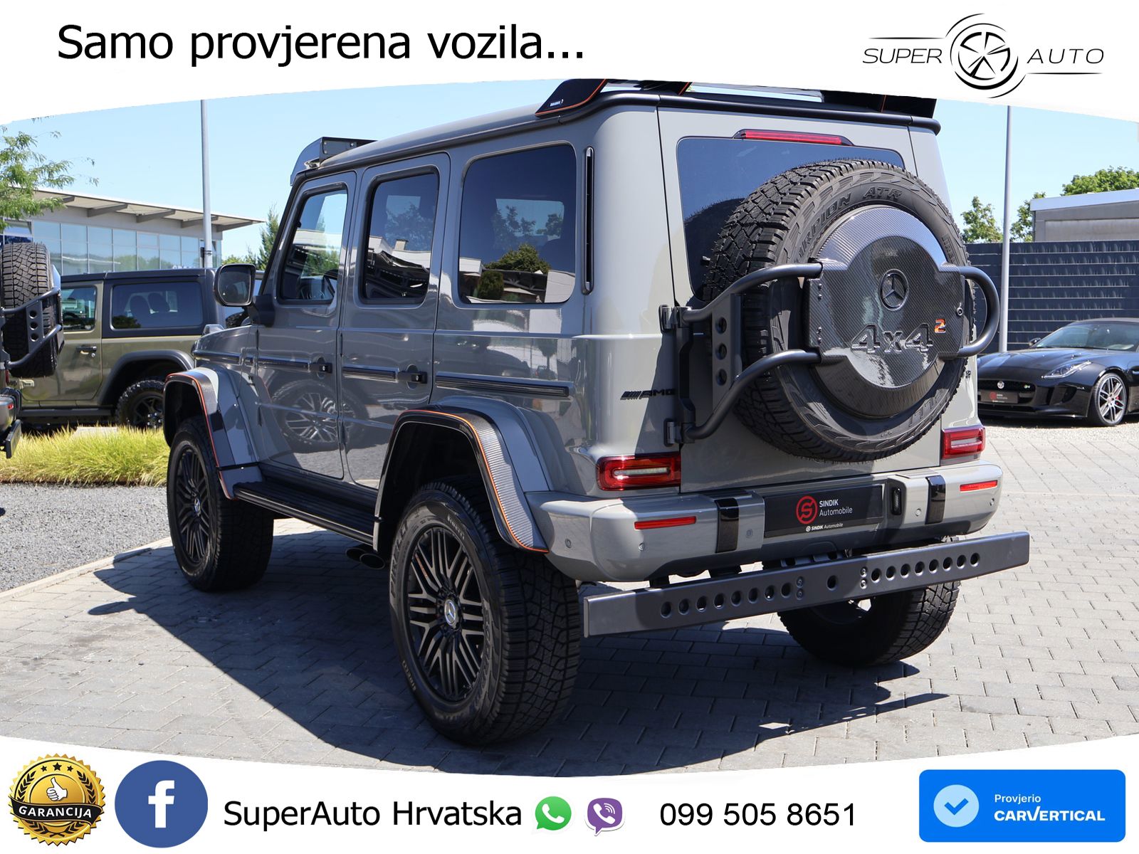 Mercedes AMG G 63 Long V8 (585 KS) 4MATIC 9G-TRONIC AMG SPEEDSHIFT TCT Brabus LED+GR SJED+ACC