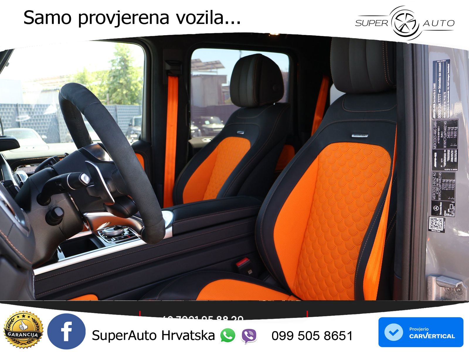 Mercedes AMG G 63 Long V8 (585 KS) 4MATIC 9G-TRONIC AMG SPEEDSHIFT TCT Brabus LED+GR SJED+ACC