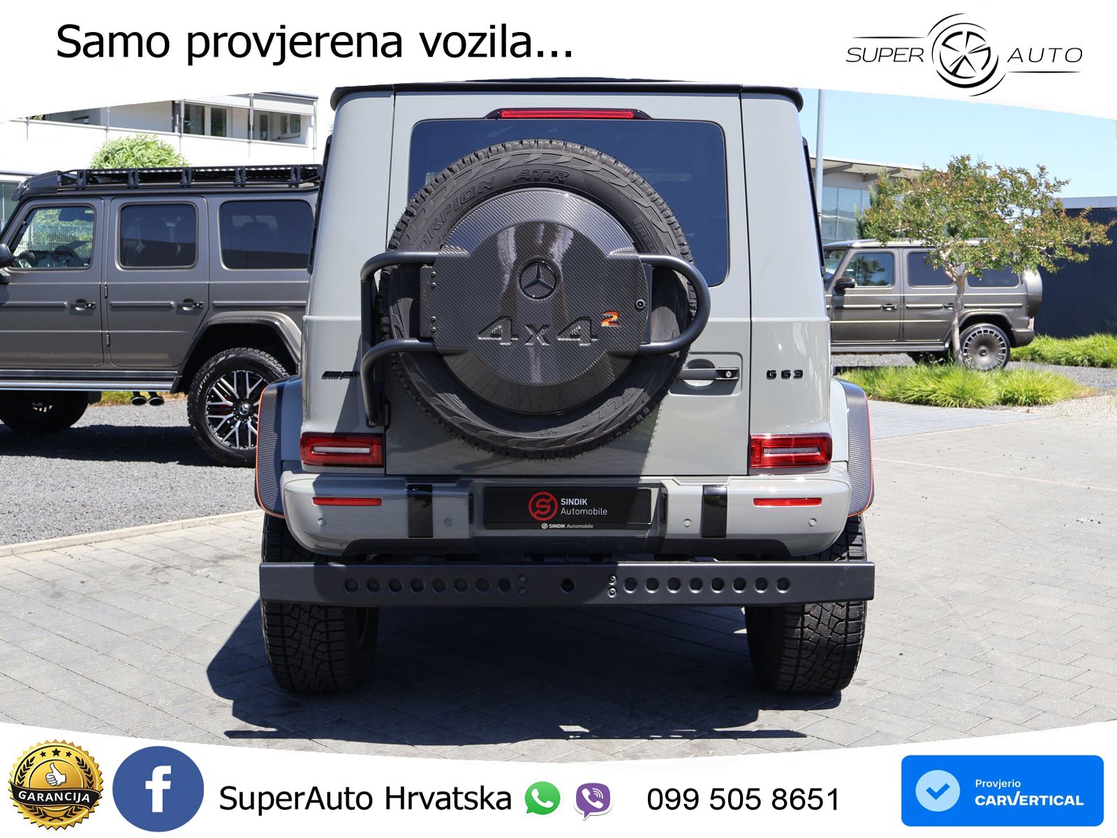 Mercedes AMG G 63 Long V8 (585 KS) 4MATIC 9G-TRONIC AMG SPEEDSHIFT TCT Brabus LED+GR SJED+ACC
