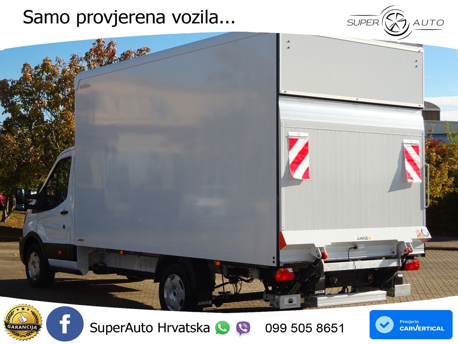 Ford Transit 350L4 Trend Koffer EinzelKab 121kW Kam 165 KS