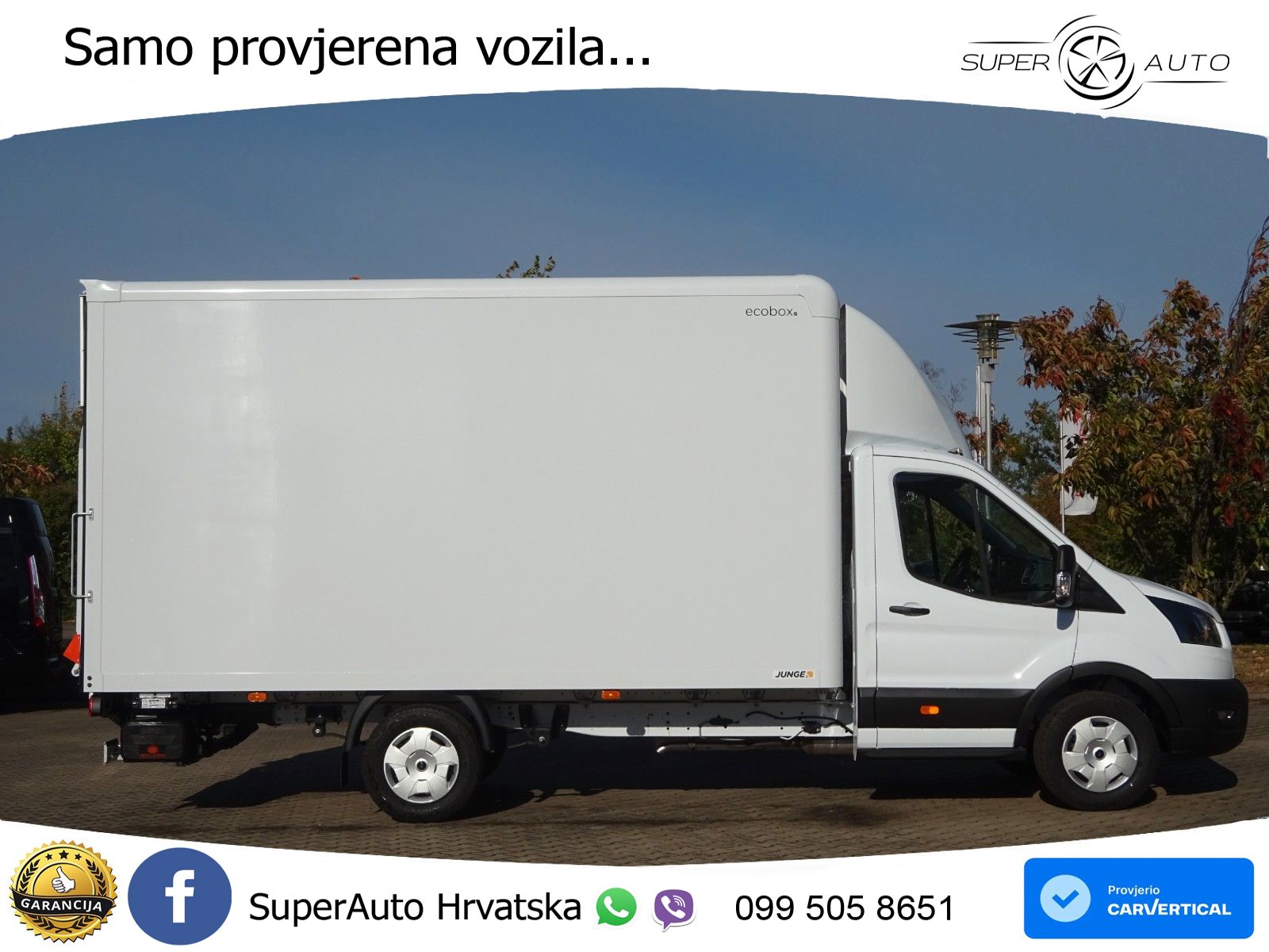 Ford Transit 350L4 Trend Koffer EinzelKab 121kW Kam 165 KS