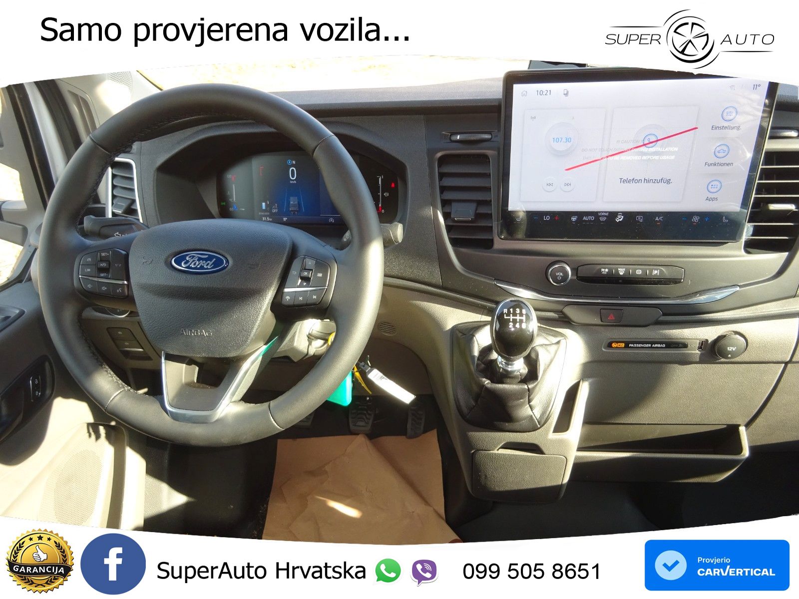 Ford Transit 350L4 Trend Koffer EinzelKab 121kW Kam 165 KS