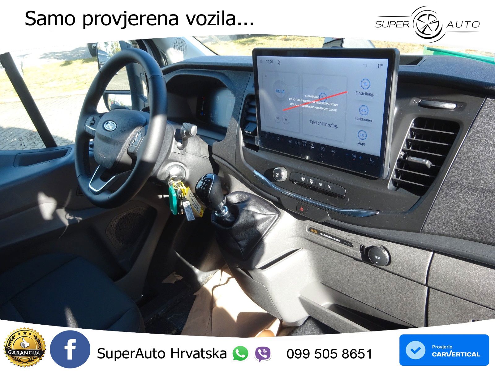 Ford Transit 350L4 Trend Koffer EinzelKab 121kW Kam 165 KS