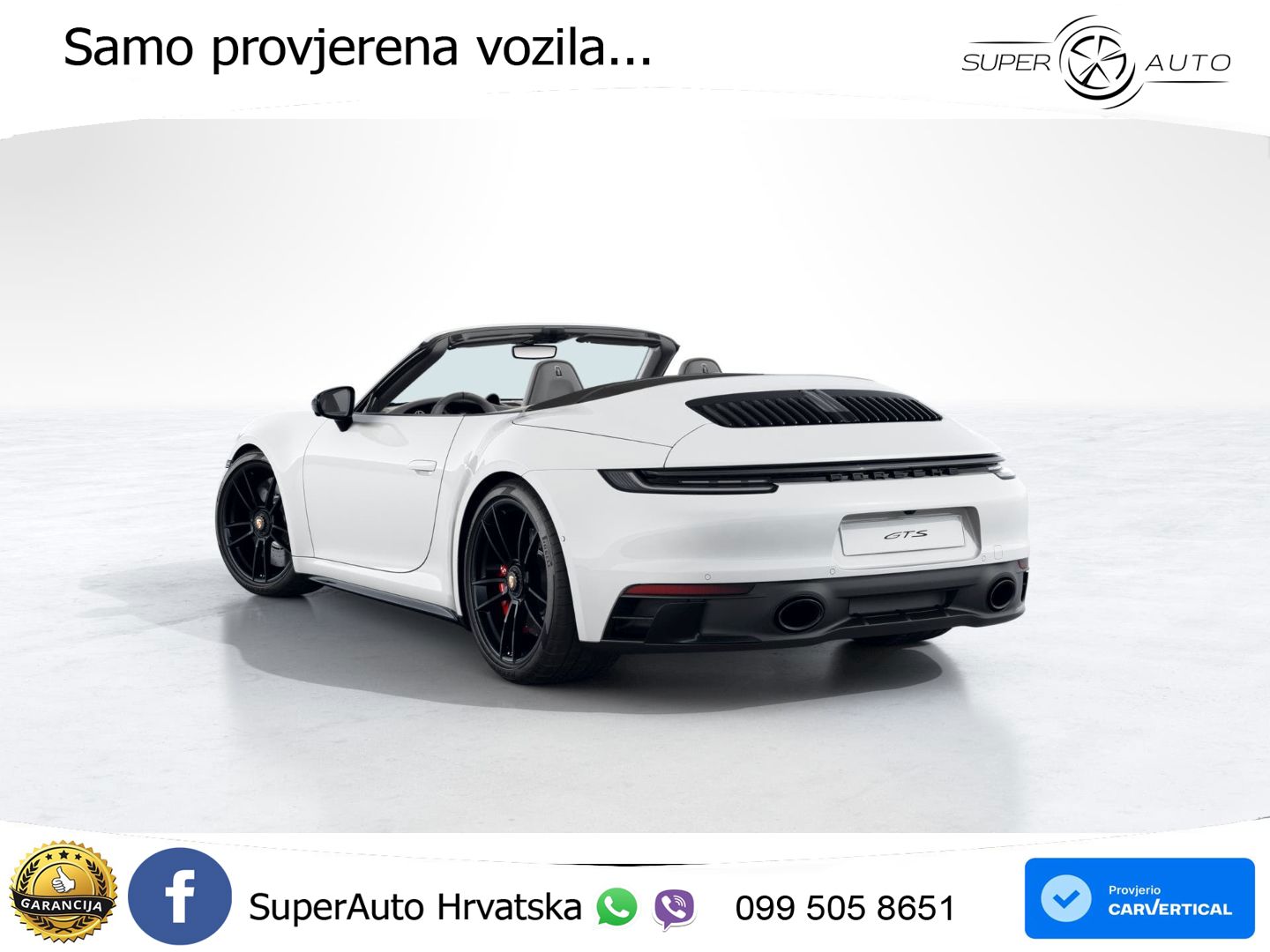 Porsche 911 Carrera GTS Cabriolet 3.0 (480 KS) PDK