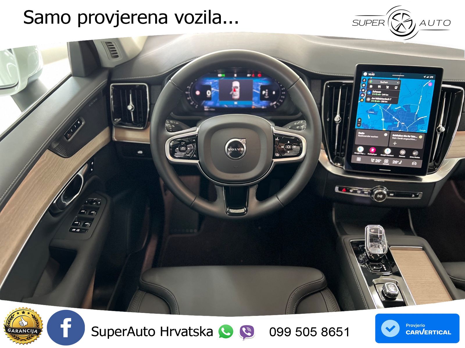 Volvo XC90 2.0 B5 AWD Automatic MATRIX+GR SJED+KAM