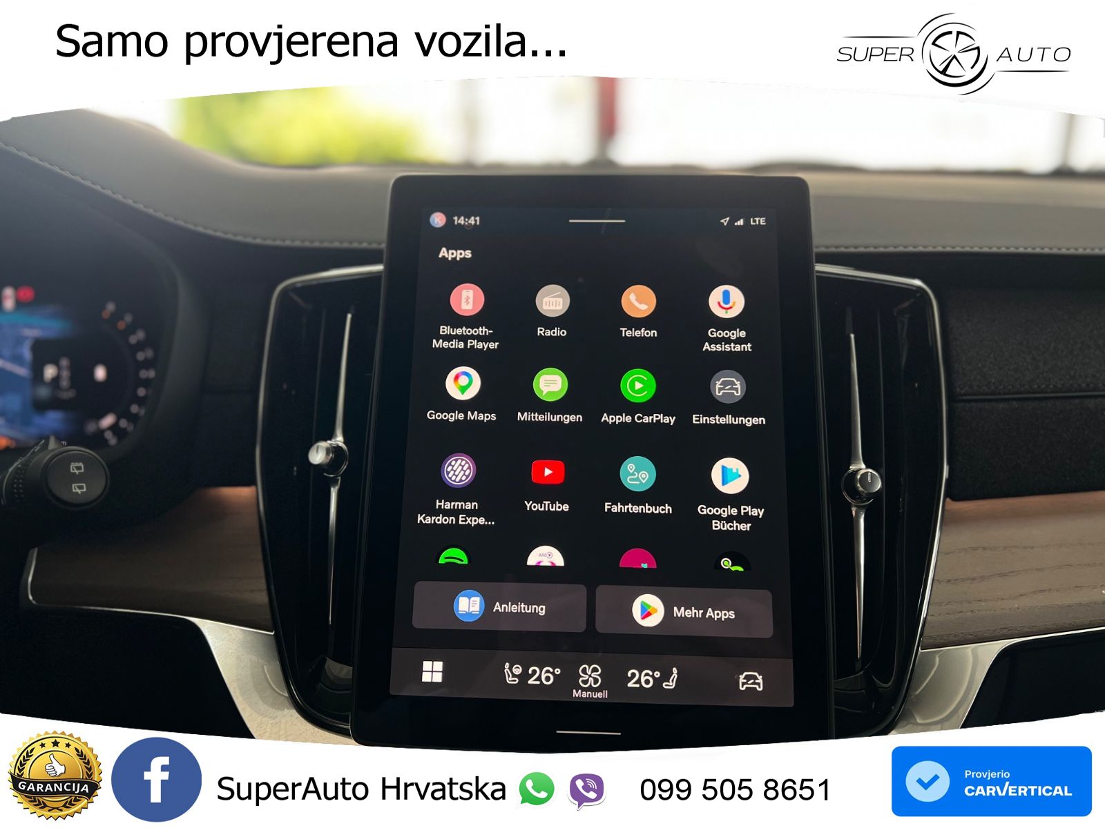 Volvo XC90 2.0 B5 AWD Automatic MATRIX+GR SJED+KAM