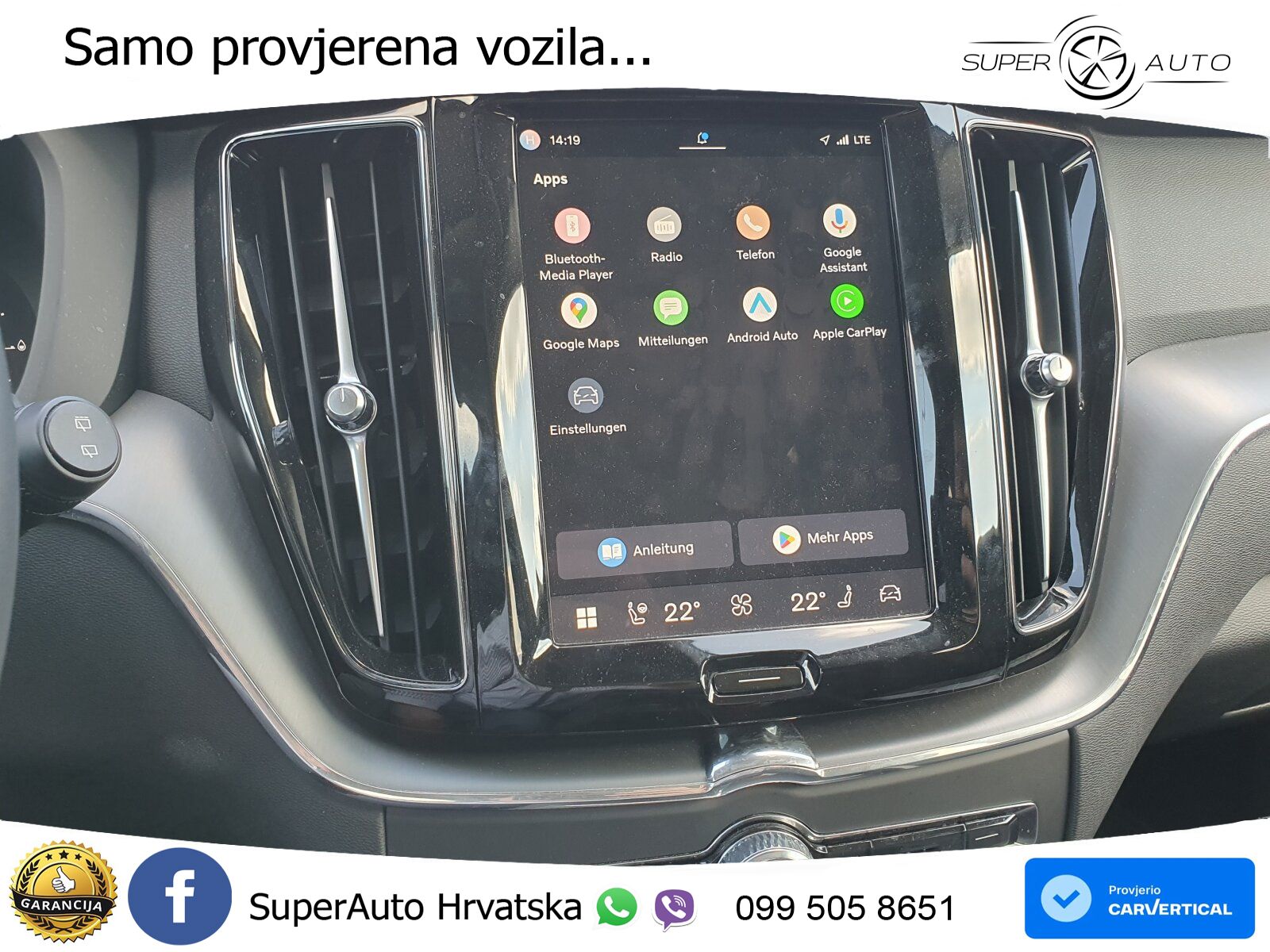 Volvo XC60 T6 AWD Geartronic LED+GR SJED+ACC