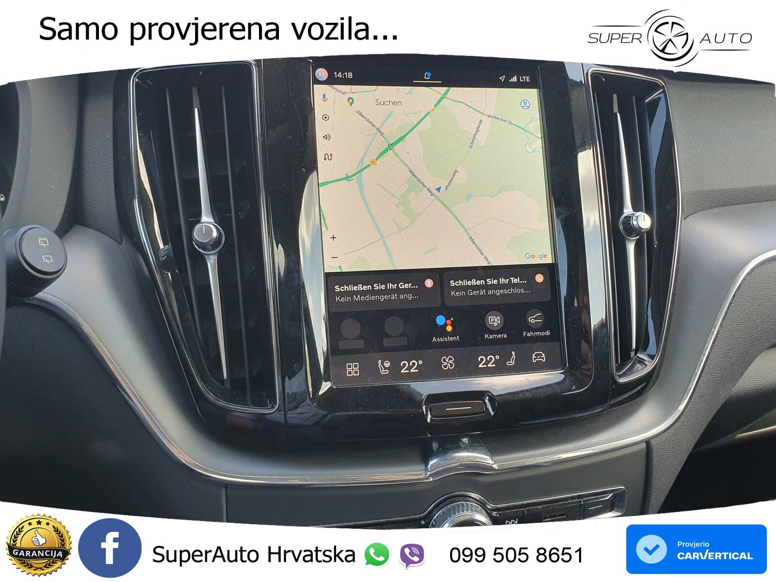 Volvo XC60 T6 AWD Geartronic LED+GR SJED+ACC