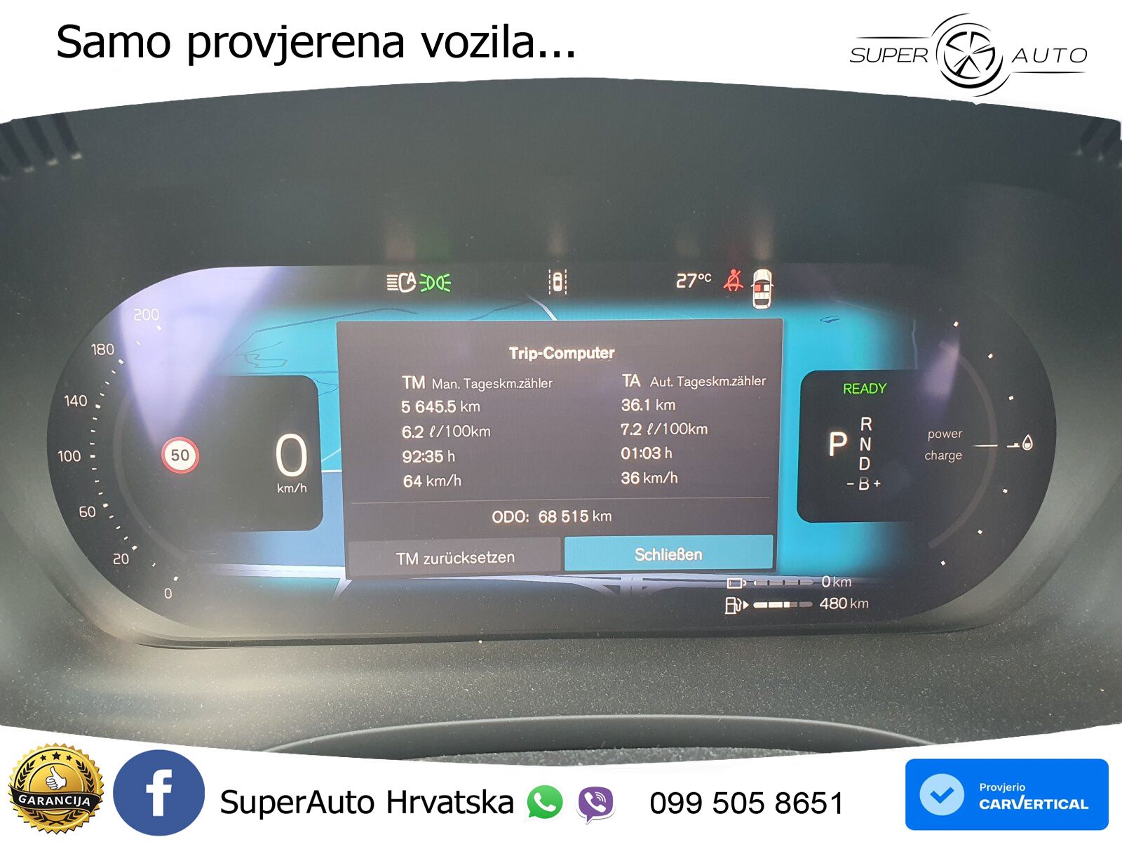Volvo XC60 T6 AWD Geartronic LED+GR SJED+ACC