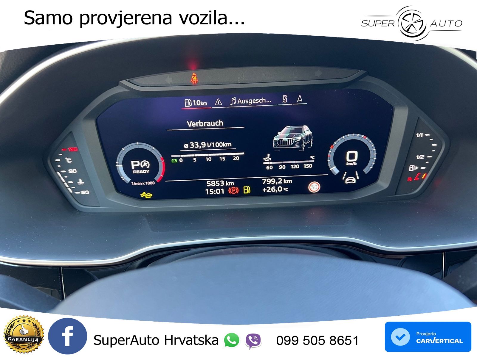 Audi Q3 2.0 TDI (150 KS) S tronic LED+GR SJED+ACC