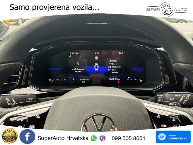 Volkswagen T-Roc 1.5 TSI (150 KS) R-Line MATRIX+GR SJED+KAM