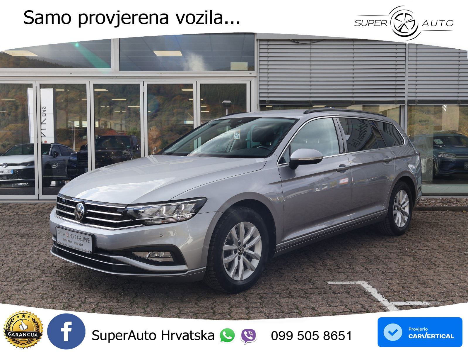 Volkswagen Passat Variant 2.0 TDI (150 KS) DSG Business LED+GR SJED+ACC