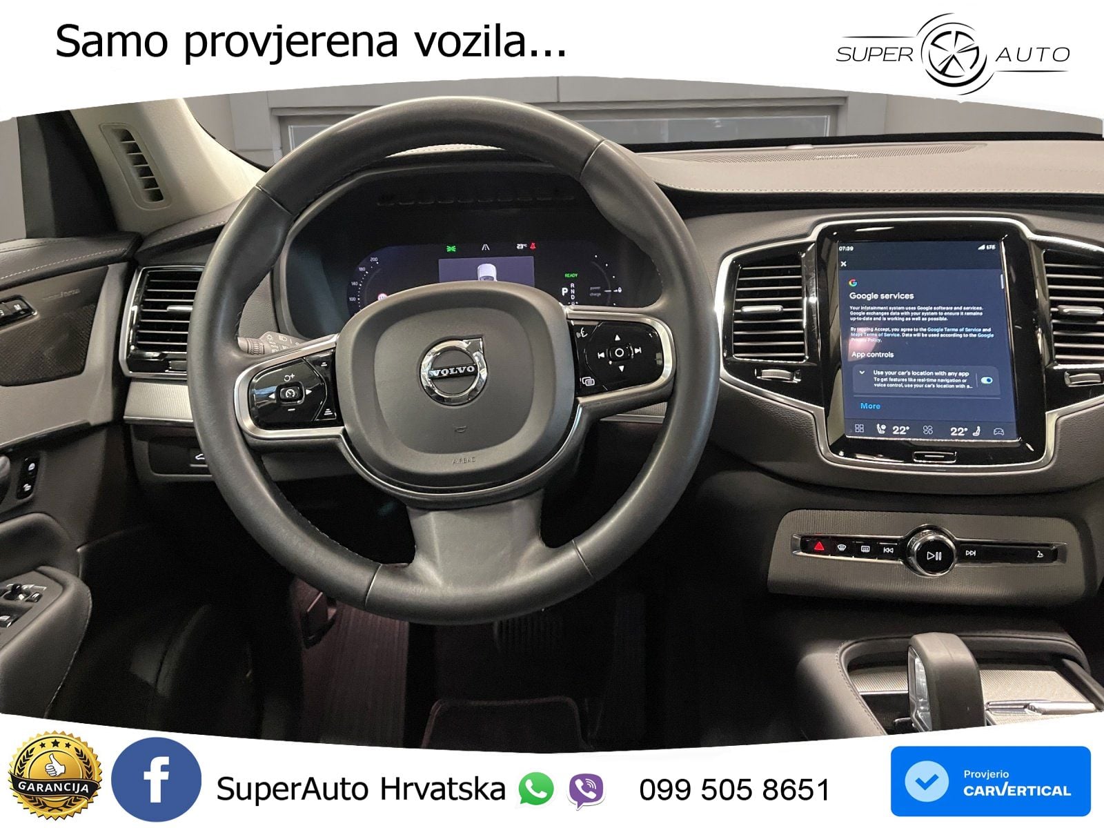 Volvo XC90 2.0 T8 AWD Automatic LED+GR SJED+ACC