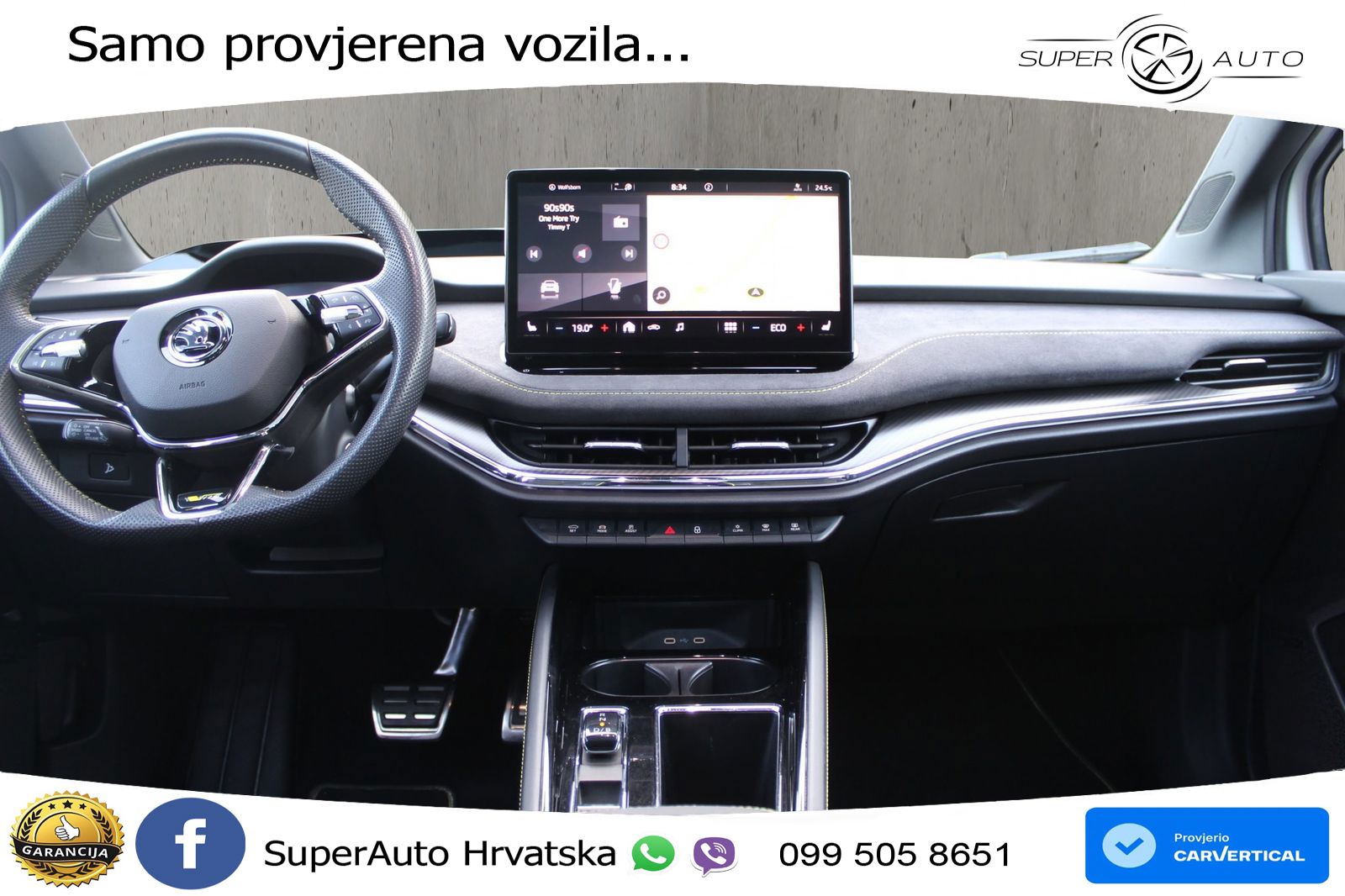 Škoda Enyaq Coupe iV RS 82 kWh (299 KS) AWD Lounge MATRIX+GR SJED+KAM