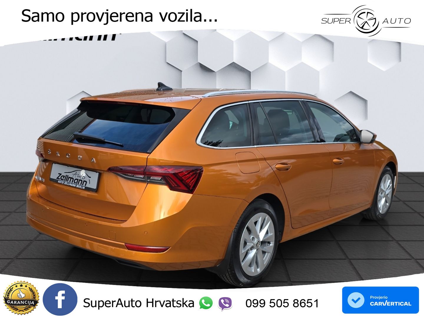 Škoda Octavia Combi 1.5 TSI (150 KS) LED+GR SJED+ACC