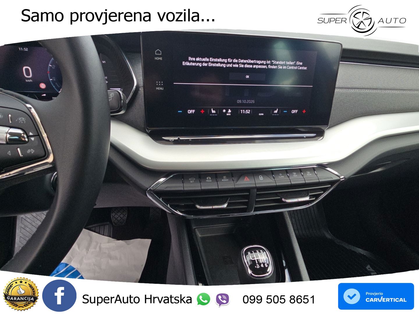 Škoda Octavia Combi 1.5 TSI (150 KS) LED+GR SJED+ACC
