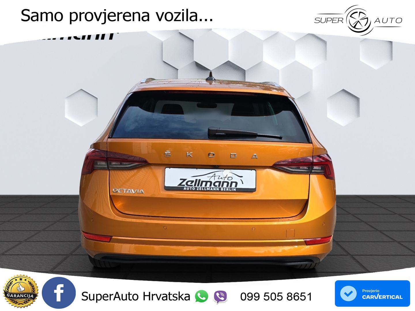 Škoda Octavia Combi 1.5 TSI (150 KS) LED+GR SJED+ACC