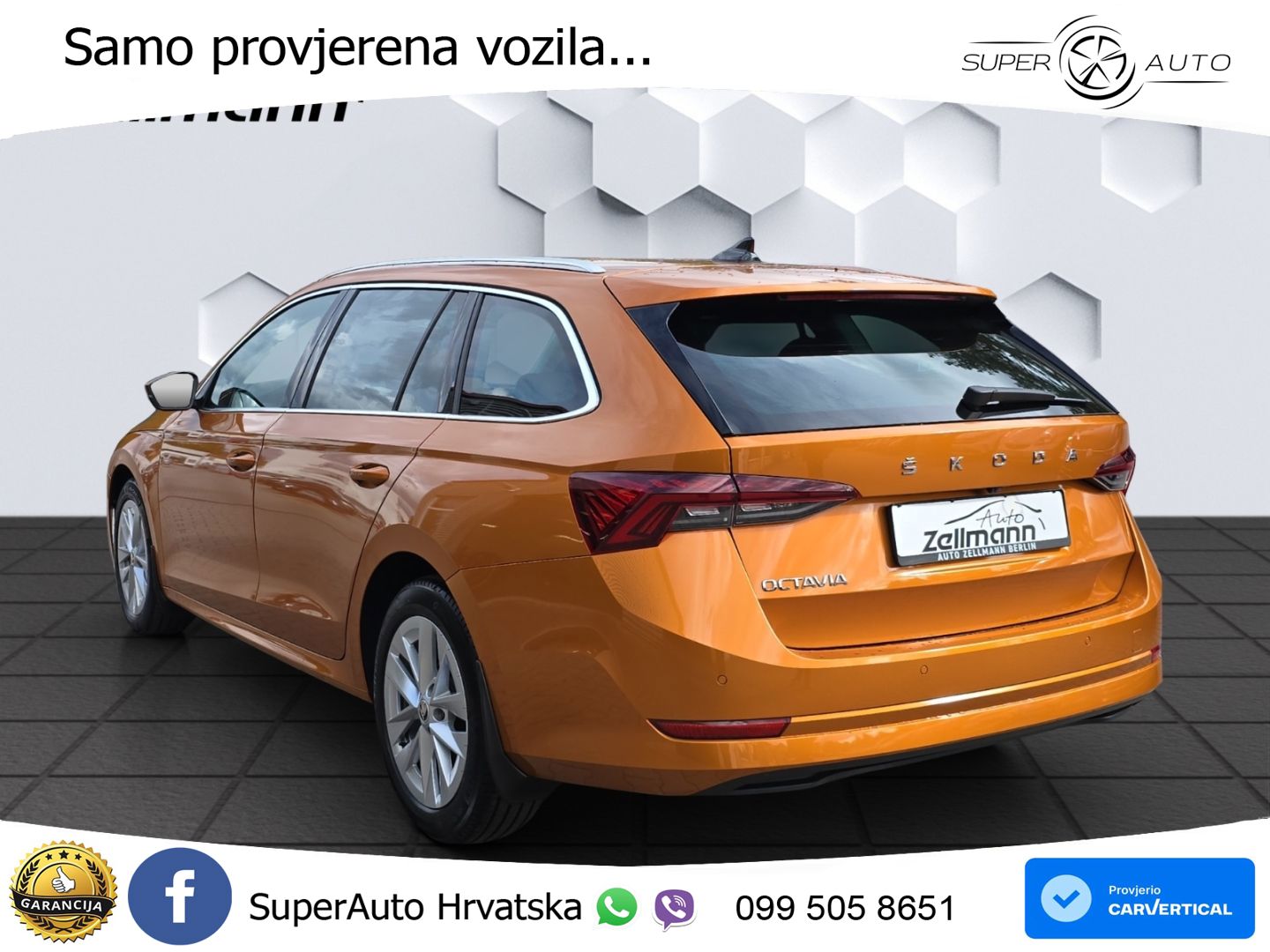 Škoda Octavia Combi 1.5 TSI (150 KS) LED+GR SJED+ACC
