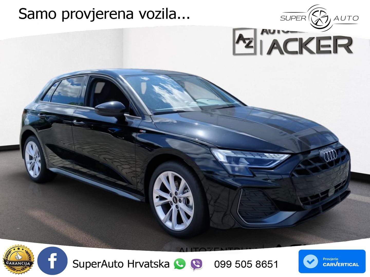 Audi A3 35 TFSI (150 KS) S tronic S line LED+ACC