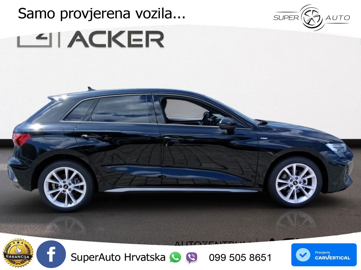 Audi A3 35 TFSI (150 KS) S tronic S line LED+ACC