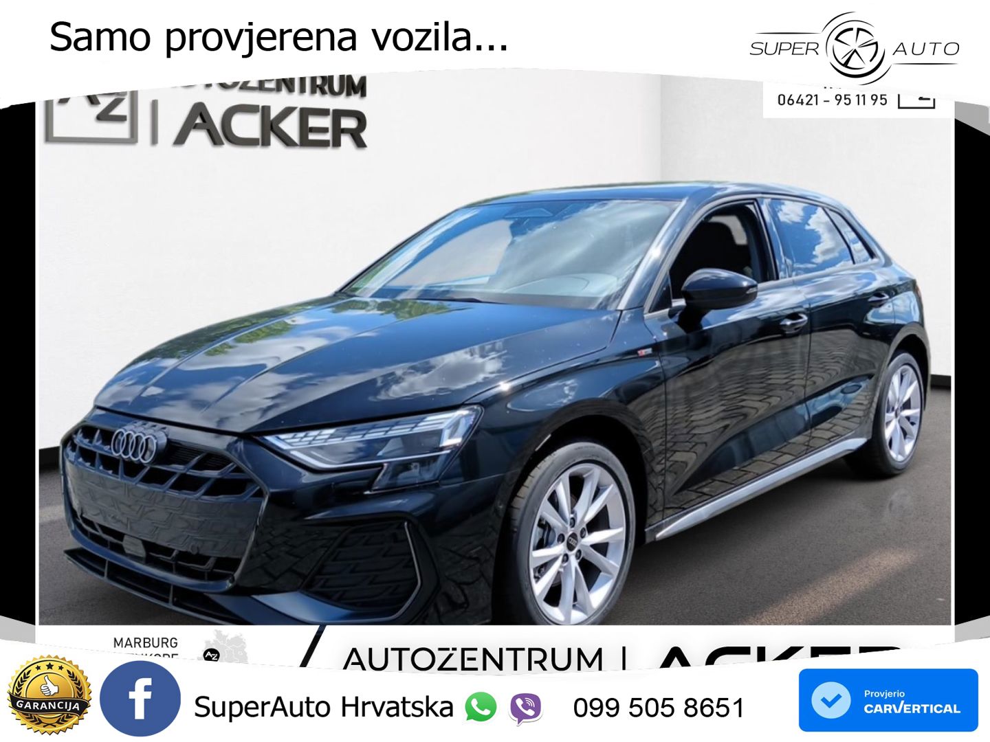 Audi A3 35 TFSI (150 KS) S tronic S line LED+ACC