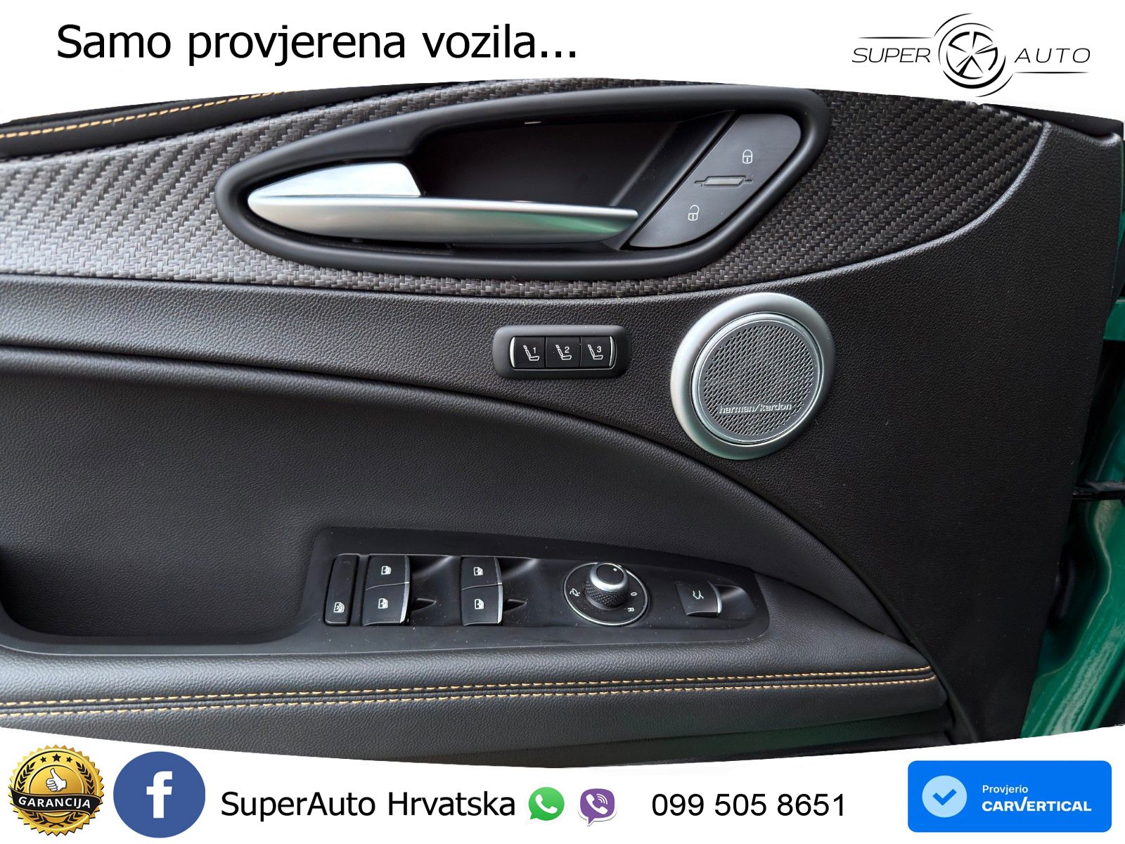 Alfa Romeo Stelvio Quadrifoglio 2.9 V6 Bi-Turbo (520 KS) Q4 Automatic LED+GR SJED+ACC