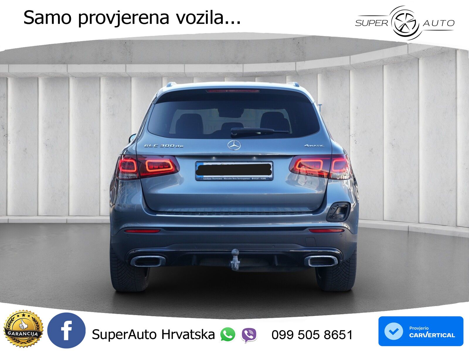 Mercedes GLC 300de (306 KS) 4MATIC 9G-TRONIC AMG LED+GR SJED+ACC