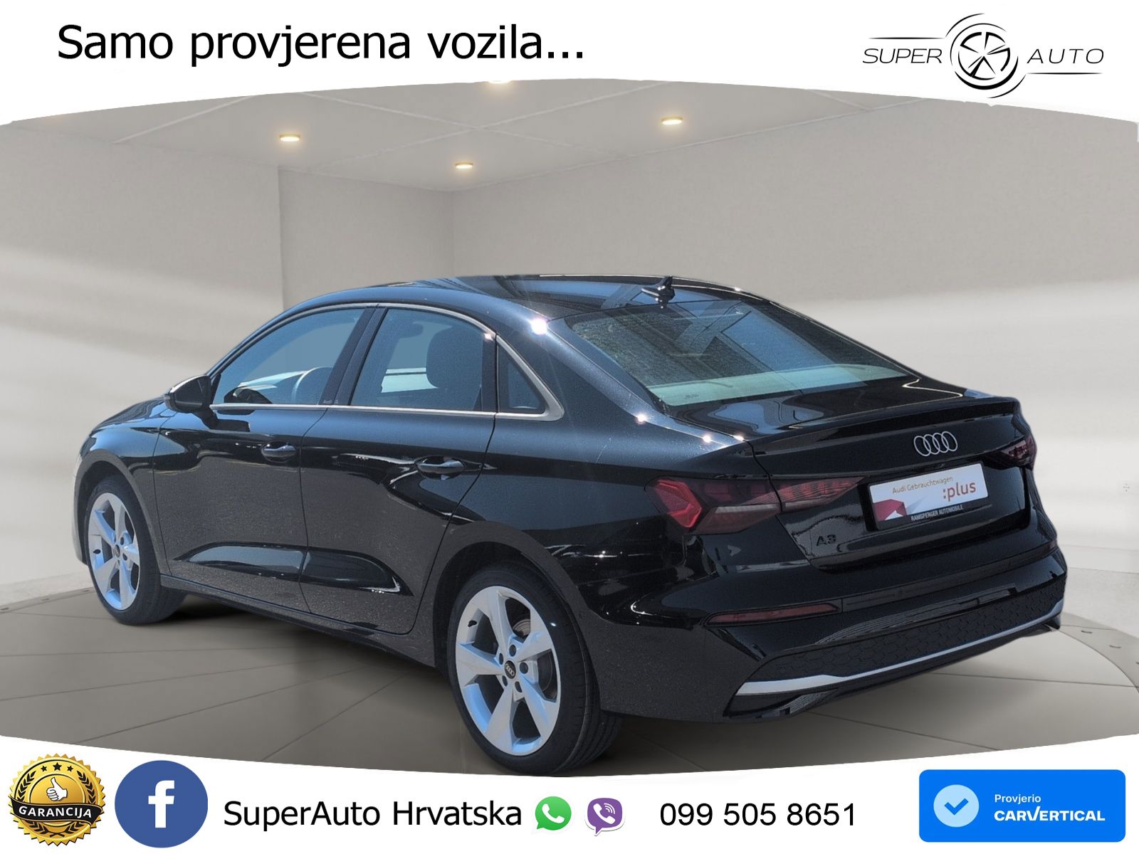 Audi A3 Limuzina 35 TFSI (150 KS) S tronic advanced LED+GR SJED+ACC