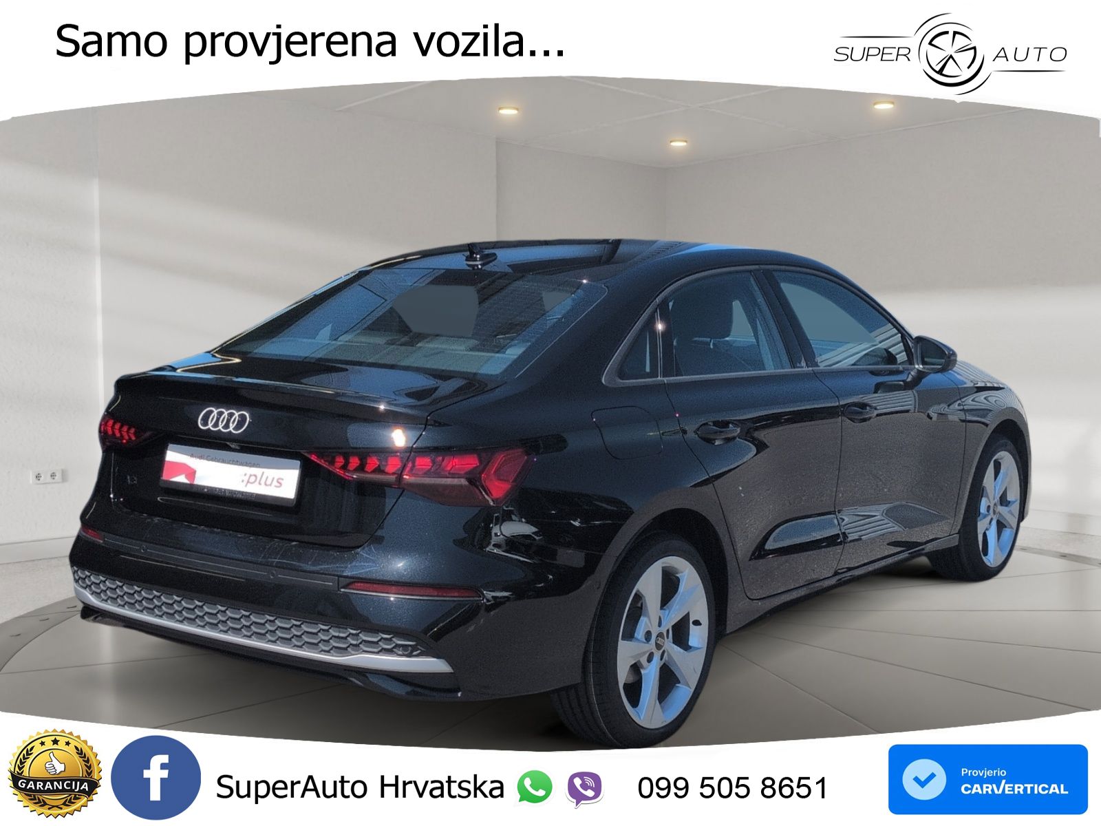 Audi A3 Limuzina 35 TFSI (150 KS) S tronic advanced LED+GR SJED+ACC