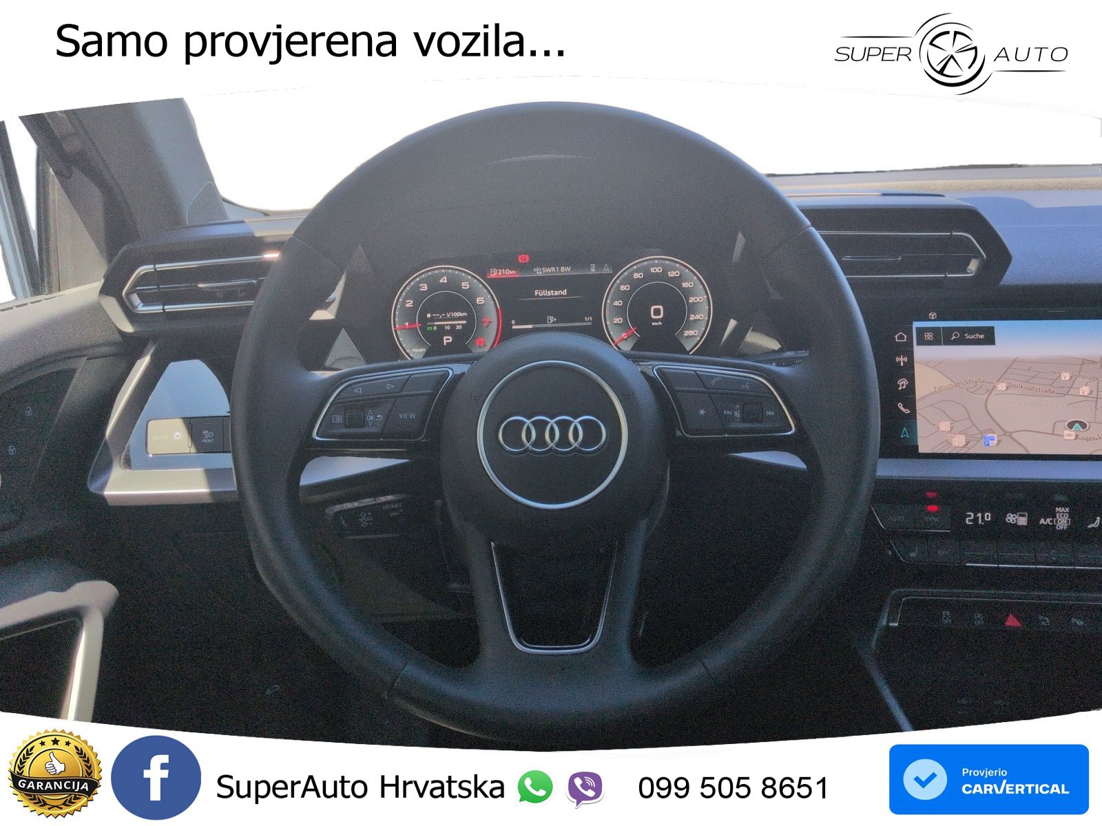 Audi A3 Limuzina 35 TFSI (150 KS) S tronic advanced LED+GR SJED+ACC