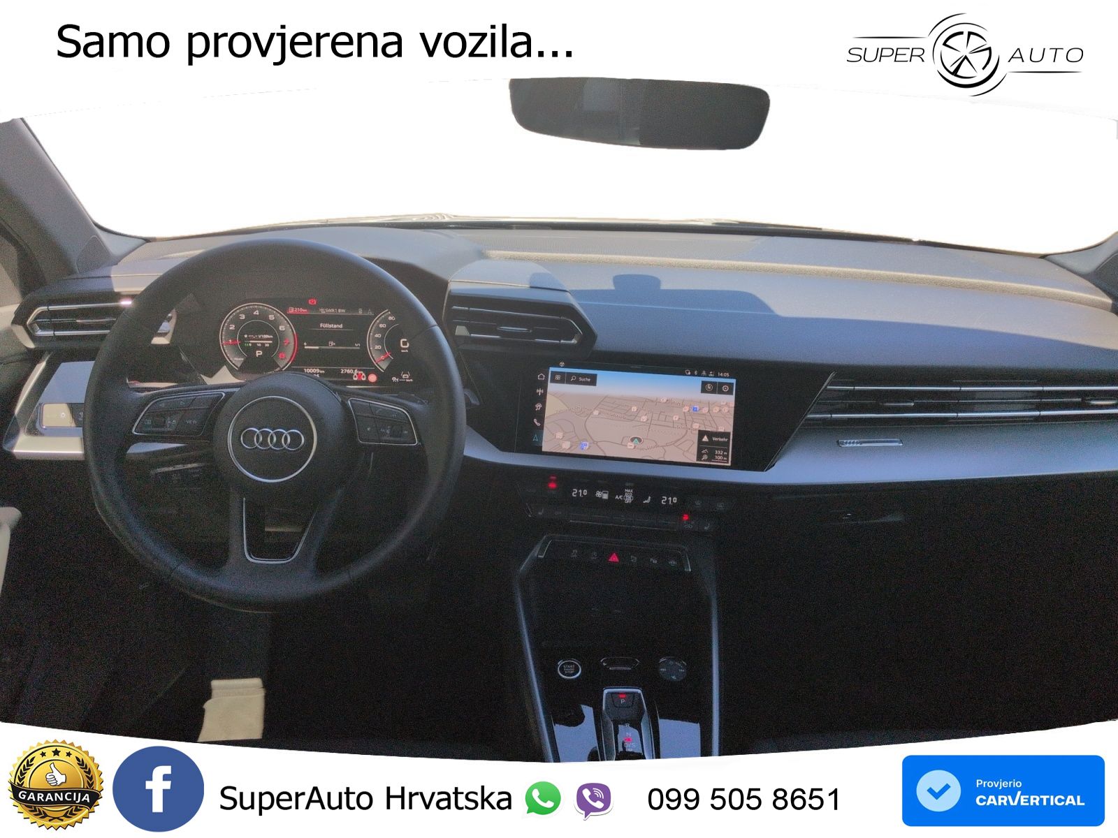 Audi A3 Limuzina 35 TFSI (150 KS) S tronic advanced LED+GR SJED+ACC