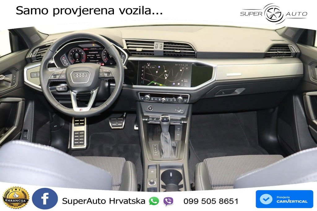 Audi Q3 35 TFSI (150 KS) S tronic S line LED+GR SJED+ACC