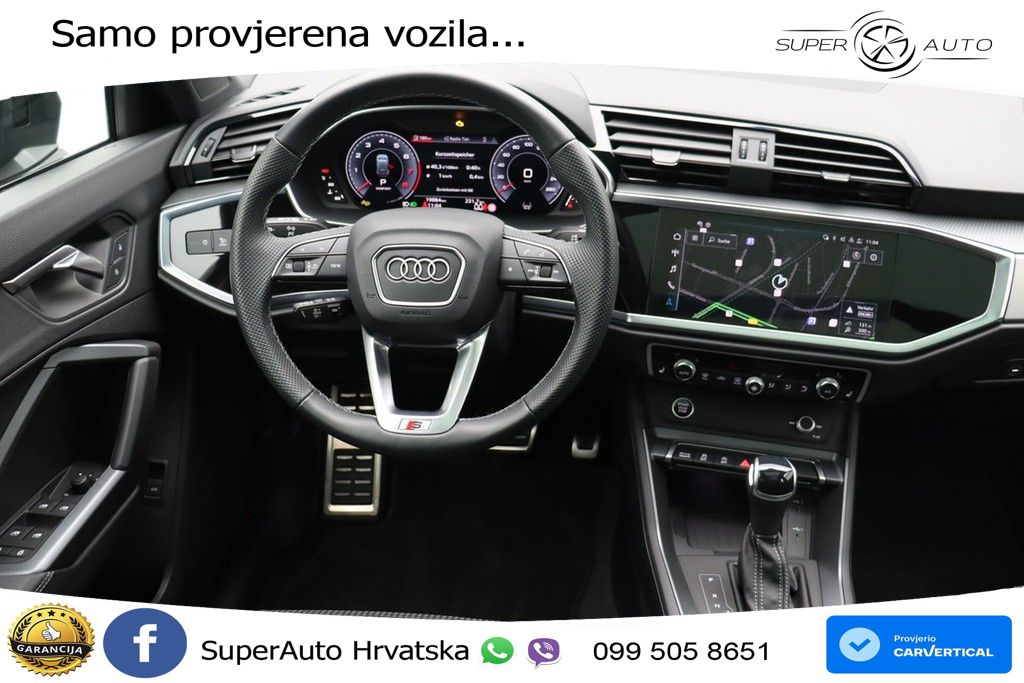 Audi Q3 35 TFSI (150 KS) S tronic S line LED+GR SJED+ACC