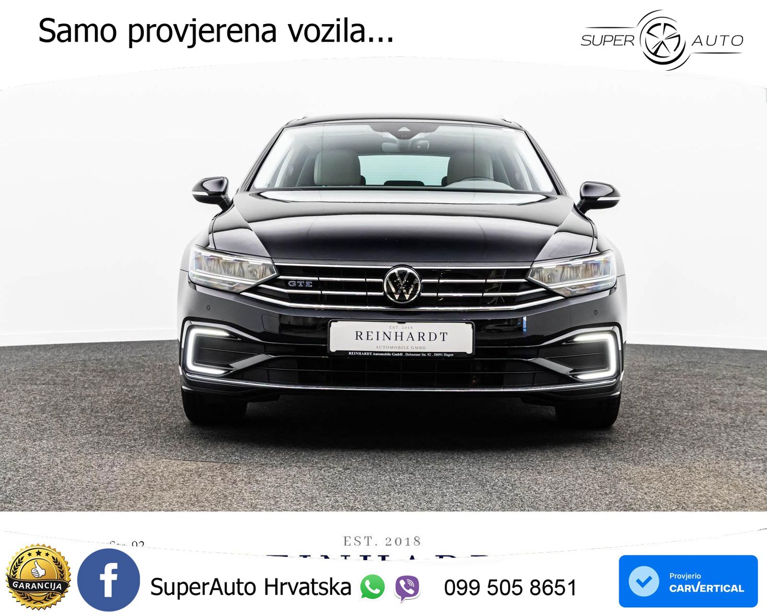 Volkswagen Passat Variant GTE 1.4 TSI (218 KS) DSG LED+GR SJED+ACC