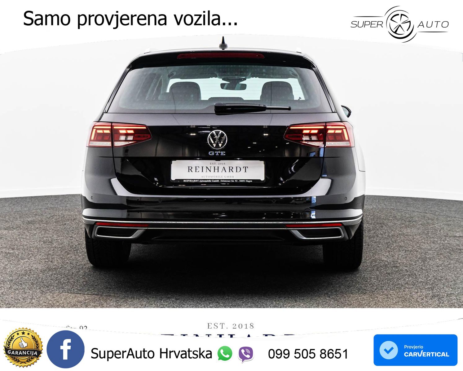 Volkswagen Passat Variant GTE 1.4 TSI (218 KS) DSG LED+GR SJED+ACC