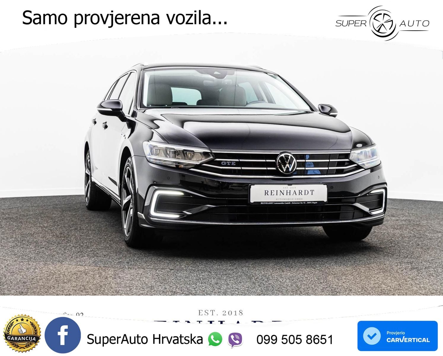 Volkswagen Passat Variant GTE 1.4 TSI (218 KS) DSG LED+GR SJED+ACC