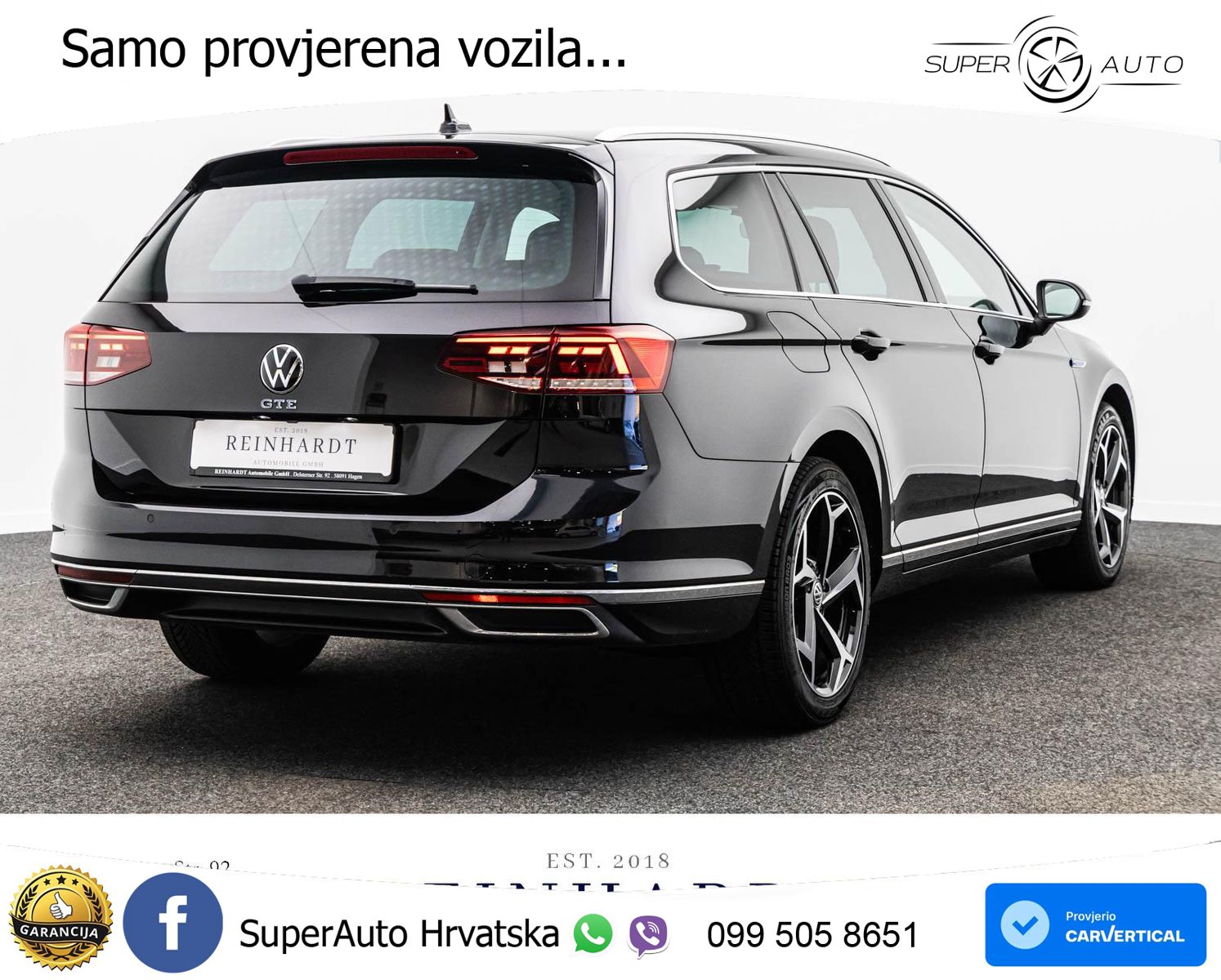 Volkswagen Passat Variant GTE 1.4 TSI (218 KS) DSG LED+GR SJED+ACC