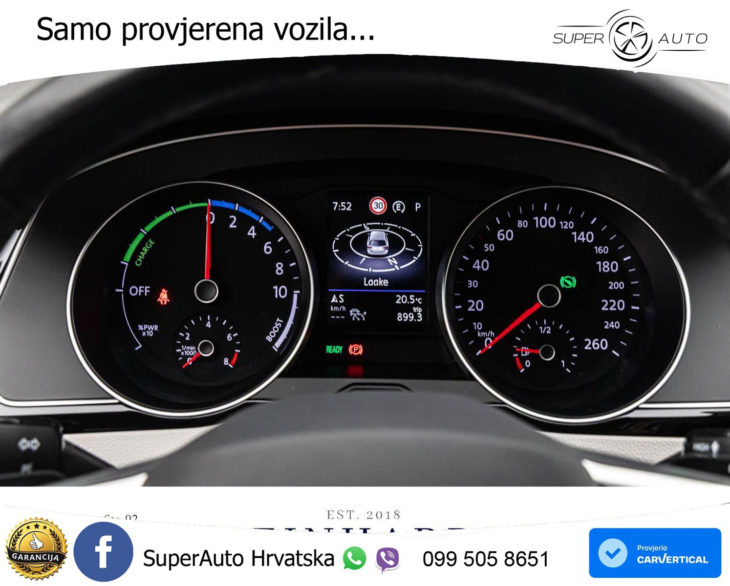 Volkswagen Passat Variant GTE 1.4 TSI (218 KS) DSG LED+GR SJED+ACC