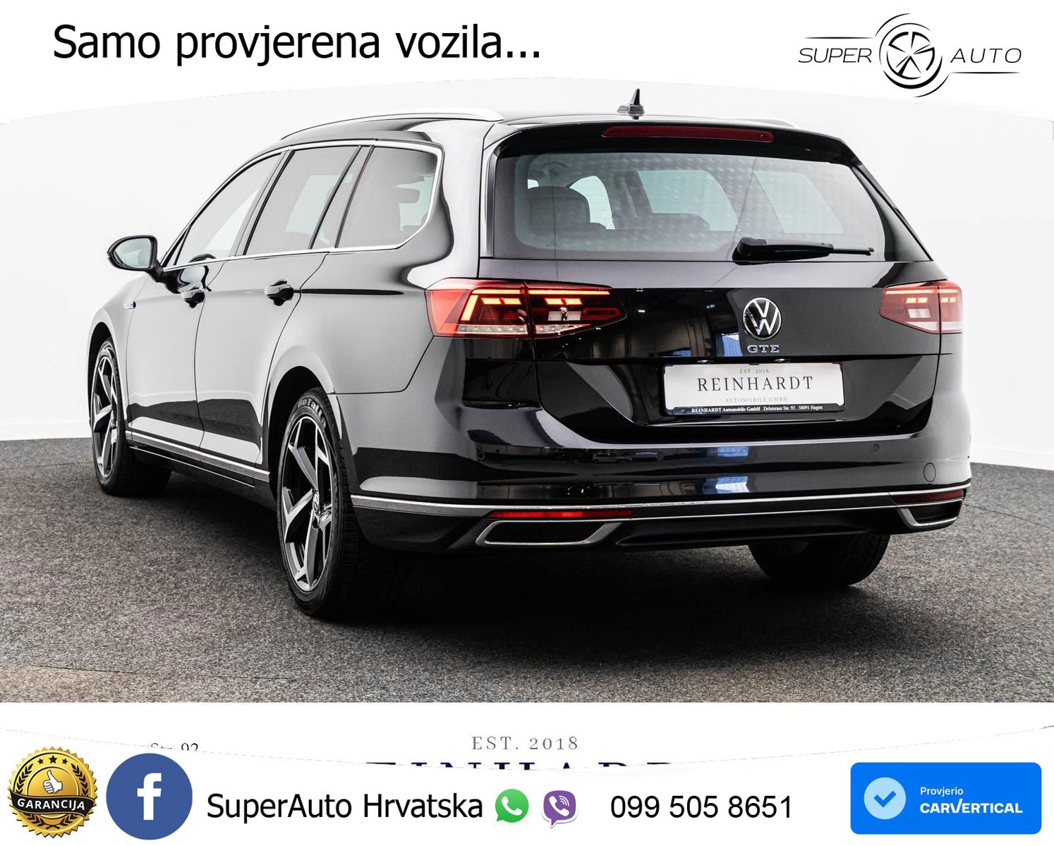 Volkswagen Passat Variant GTE 1.4 TSI (218 KS) DSG LED+GR SJED+ACC