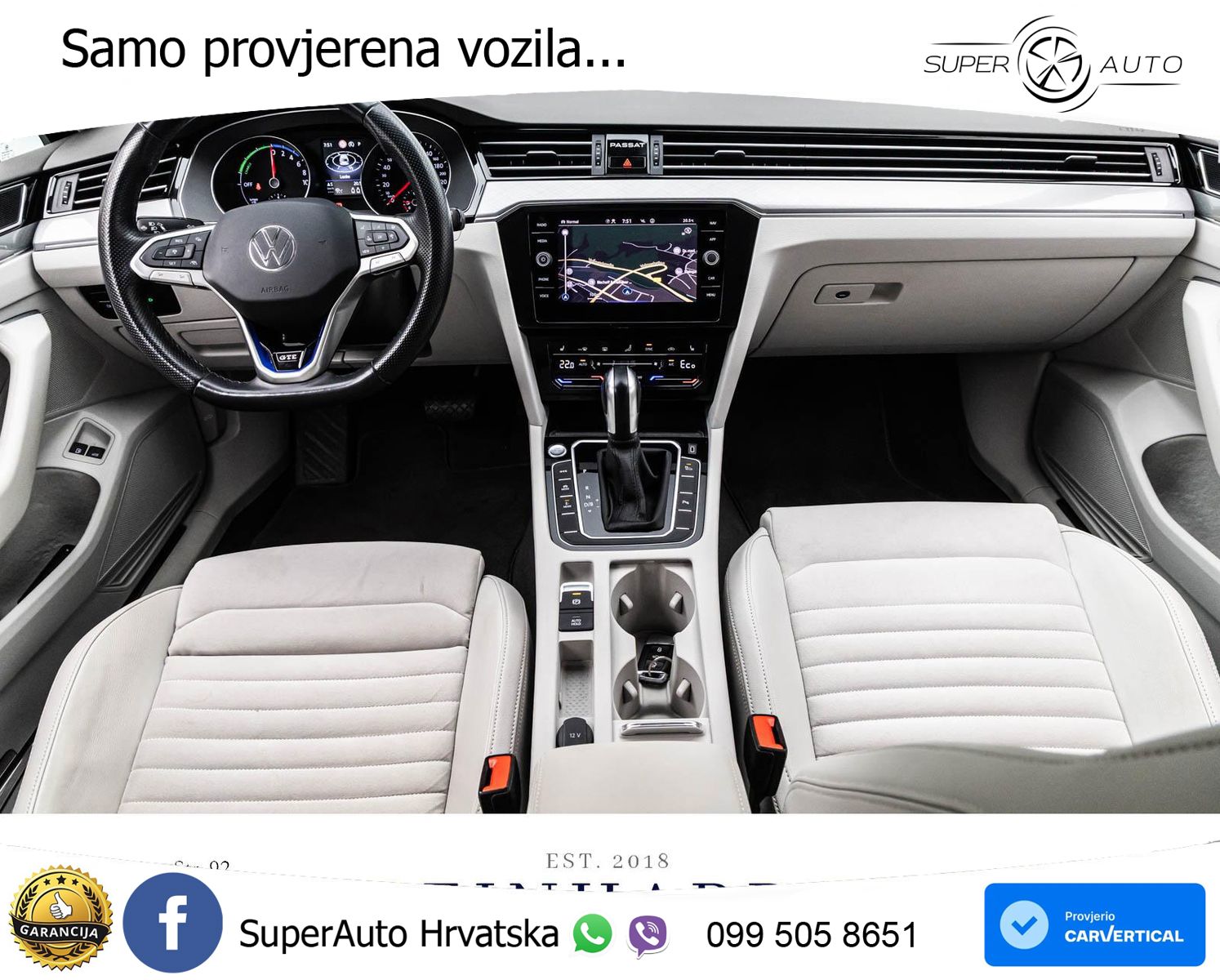 Volkswagen Passat Variant GTE 1.4 TSI (218 KS) DSG LED+GR SJED+ACC