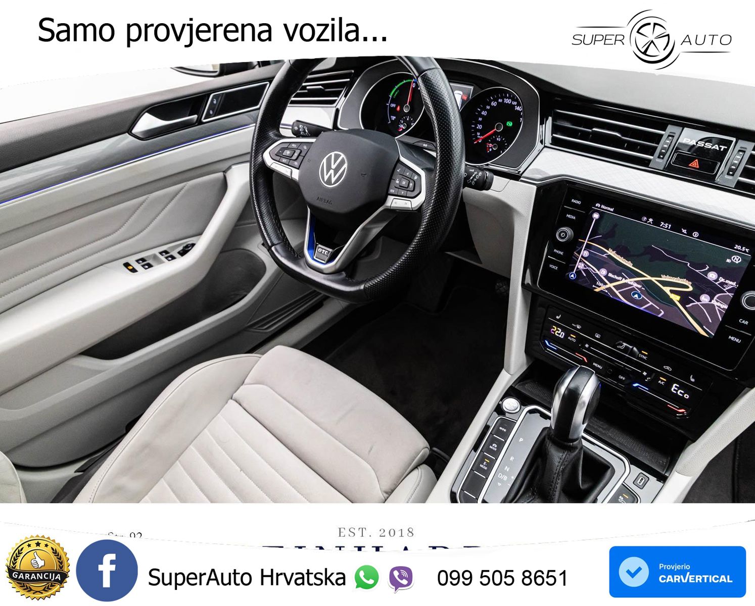 Volkswagen Passat Variant GTE 1.4 TSI (218 KS) DSG LED+GR SJED+ACC