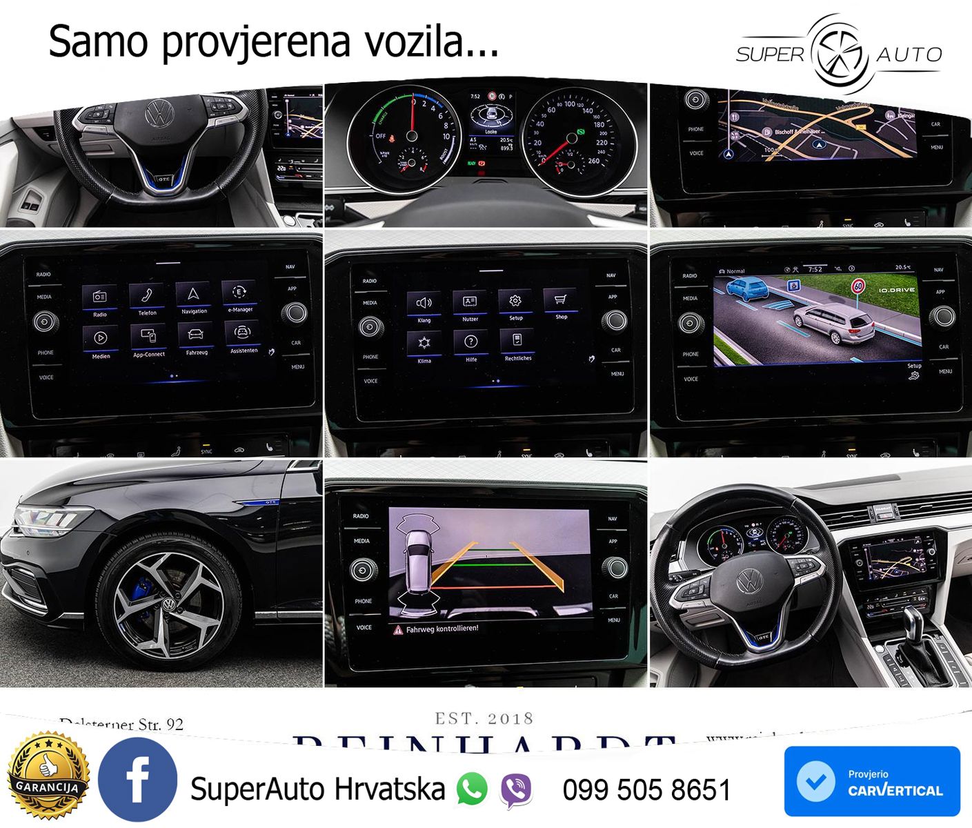Volkswagen Passat Variant GTE 1.4 TSI (218 KS) DSG LED+GR SJED+ACC