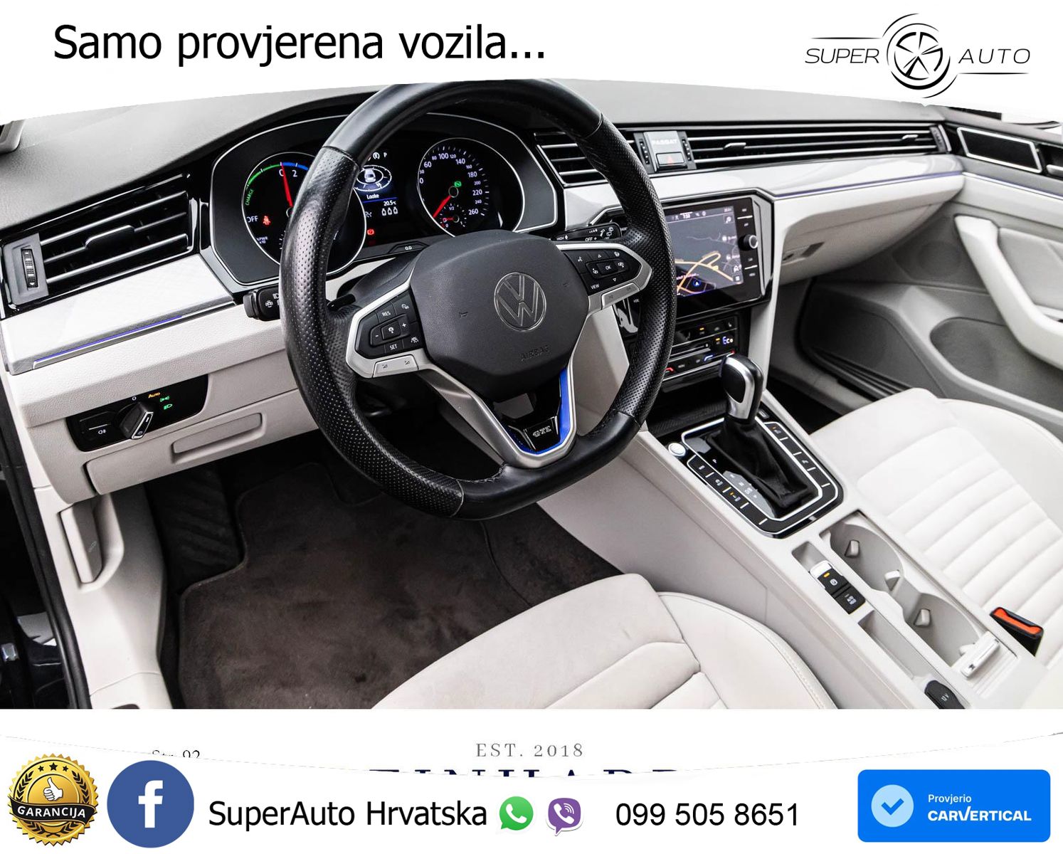 Volkswagen Passat Variant GTE 1.4 TSI (218 KS) DSG LED+GR SJED+ACC