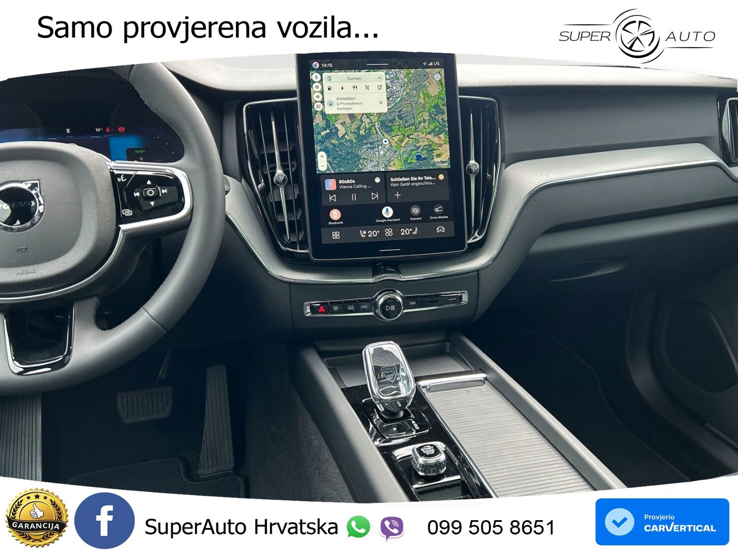 Volvo XC60 T6 AWD Geartronic ACC+HEAD+4xGR SJED+360+PANO
