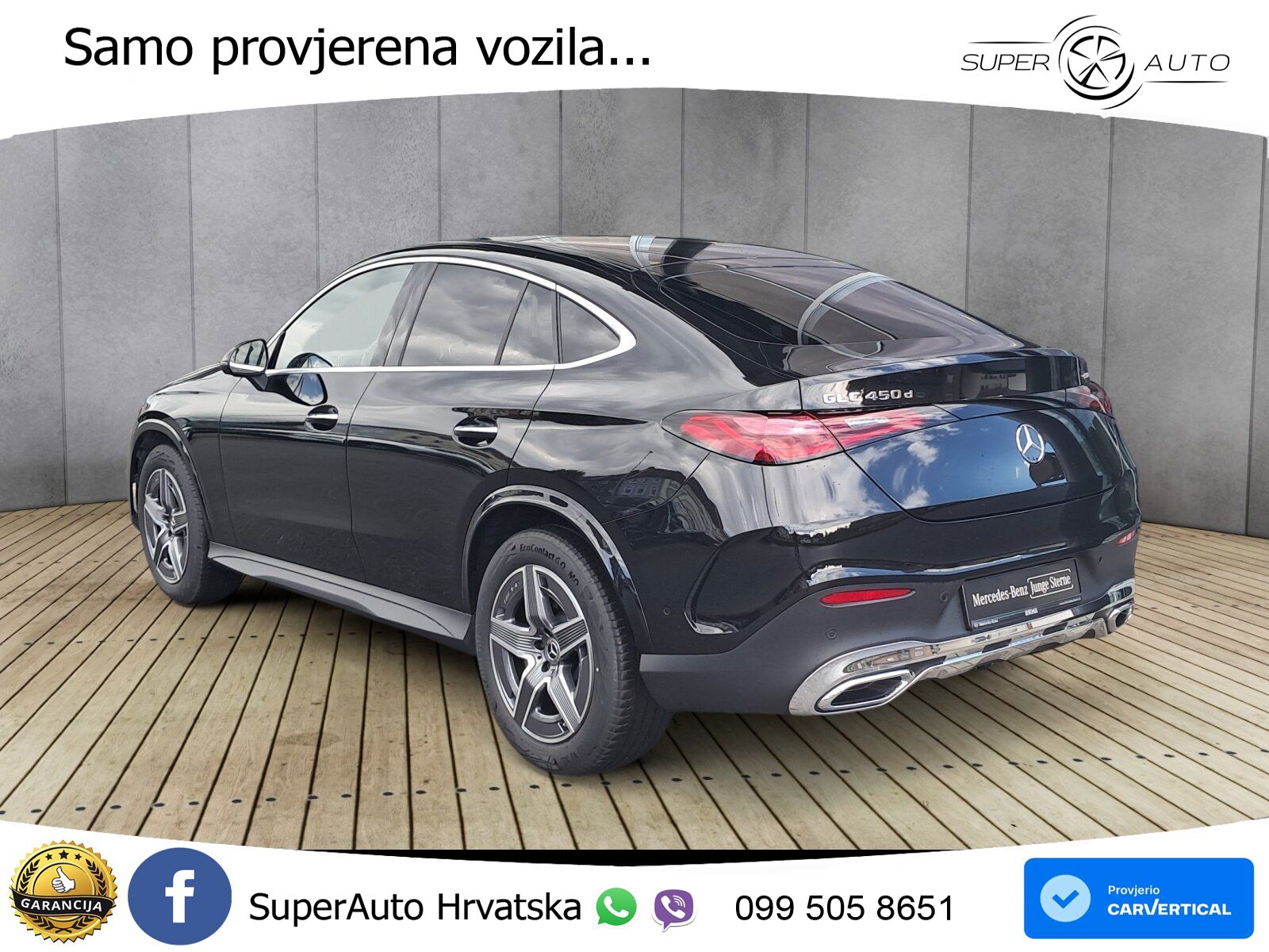 Mercedes GLC Coupe 450d (367 KS) 4MATIC 9G-TRONIC AMG ACC+GR SJED+360+PANO