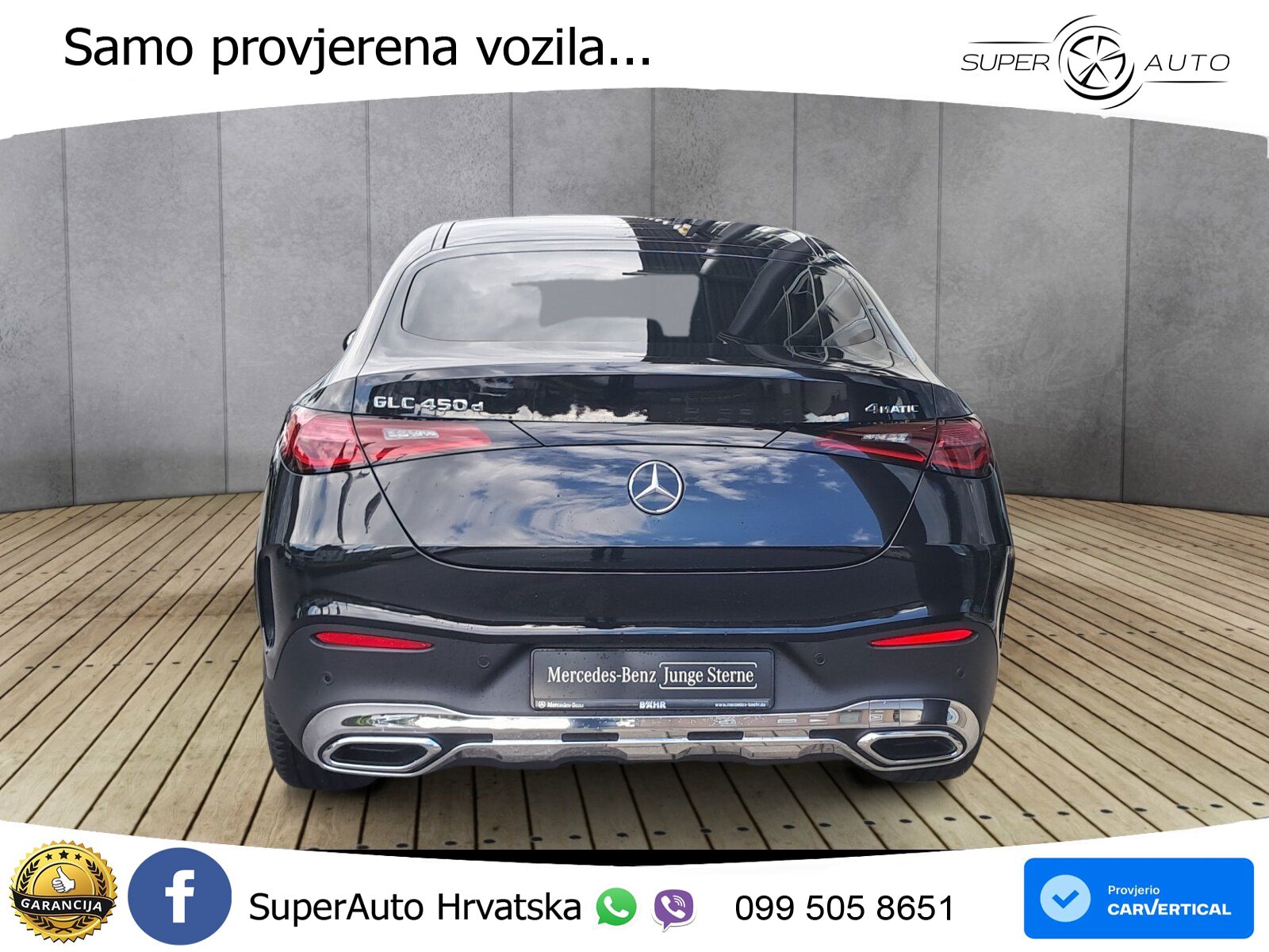 Mercedes GLC Coupe 450d (367 KS) 4MATIC 9G-TRONIC AMG ACC+GR SJED+360+PANO