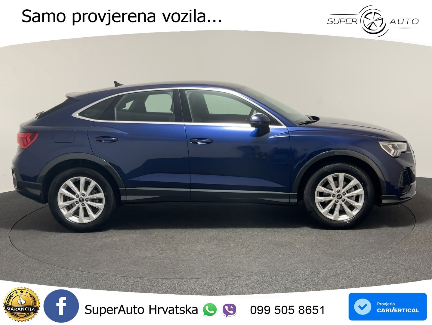 Audi Q3 Sportback 35 TFSI (150 KS) S tronic LED+GR SJED+ACC